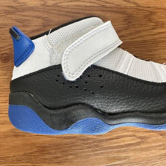 ⭐Rare Nike Jordan 6 Rings TD TODDLER Sz 10C Shoes Sneakers White Blue 323420-142 - Picture 8 of 8